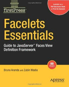 Download Facelets Essentials: Guide To JavaServer Faces View Definition ...