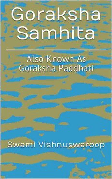 Download Goraksha Samhita: Also Known As Goraksha Paddhati PDF by Swami ...