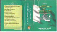 Download Annotated Constitution Of Pakistan, 1973 PDF By G. M. Chaudhry