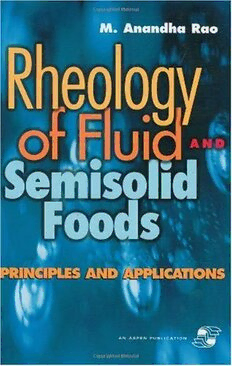 Download Rheology Of Fluids And Semisolid Foods PDF By M. A. "Andy" Rao ...