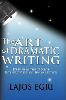 lajos egri the art of creative writing pdf