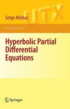 Download Hyperbolic Partial Differential Equations PDF by Serge Alinhac ...