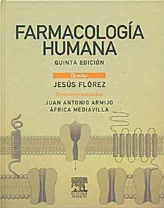 Download Farmacologia Humana PDF By Jesus Florez