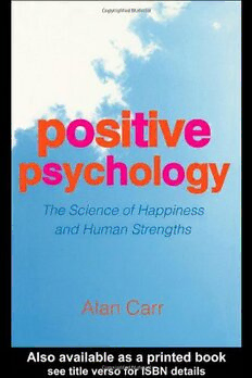 Download Positive Psychology: The Science Of Happiness And Human ...