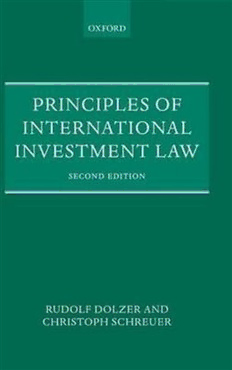 principles of international investment law pdf