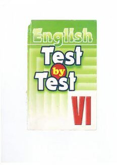 Английский язык шестой класс тесты. Test by Test 6 класс ответы по английскому языку Чесова. Книга Test by Test. Чесова Воронова Test by Test 2 класс. Test by Test 8 класс.