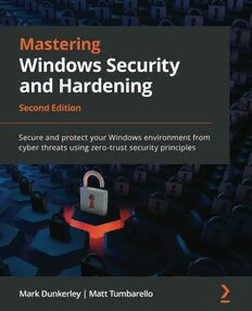 Download Mastering Windows Security And Hardening: Secure And Protect ...