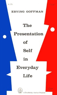 presentation of the self in everyday life pdf