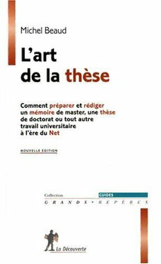 comment rédiger une thèse de doctorat pdf