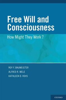 Download Free Will and Consciousness: How Might They Work? PDF by Roy ...