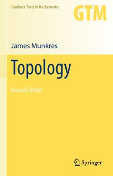 Download Topology PDF By James Munkres