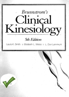 Download Brunnstrom's Clinical Kinesiology (Clinical Kinesiology ...